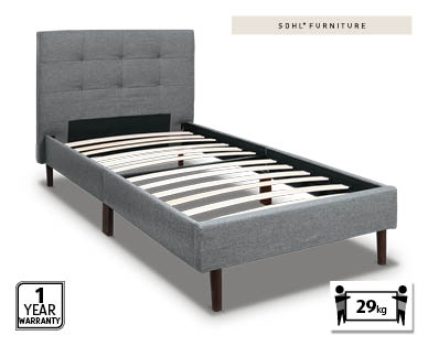 Fabric Bed Frame - Single