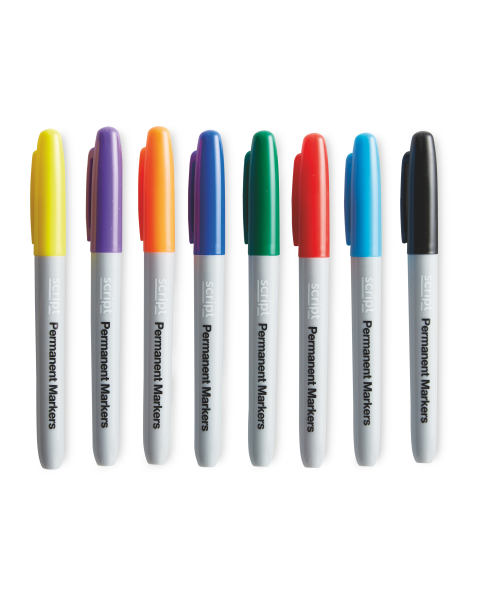 Coloured Markers 8 Pack