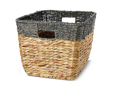 Huntington Home Seagrass Wicker Storage Basket