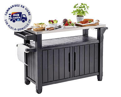 KETER(R) 
 TABLE D'APPOINT POUR BARBECUE XL