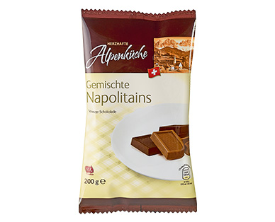 HERZHAFTE Alpenküche Schweizer Schokoladensortiment