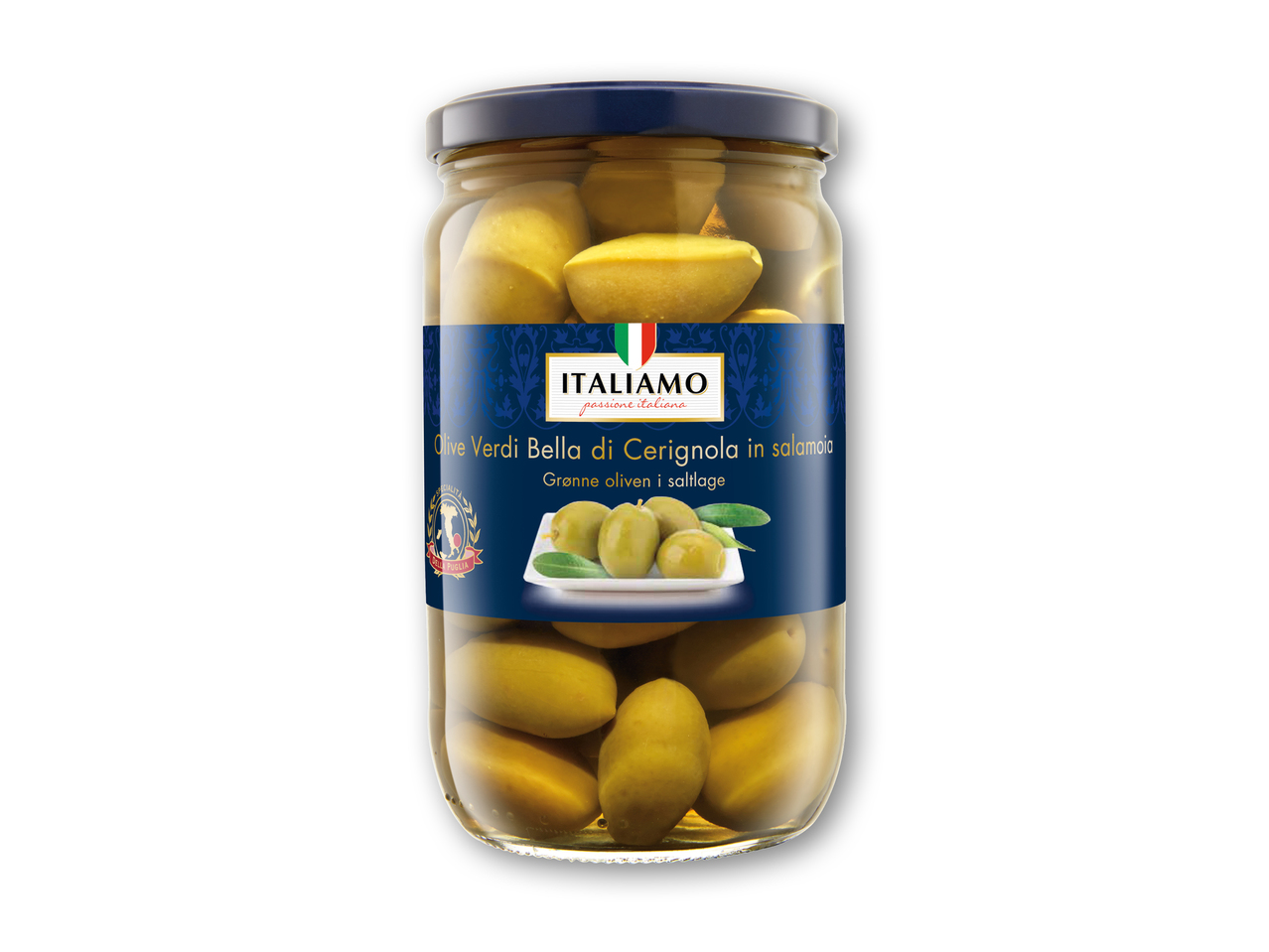 ITALIAMO Grønne oliven
