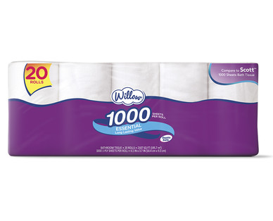 Willow 1000-Count Bath Tissue