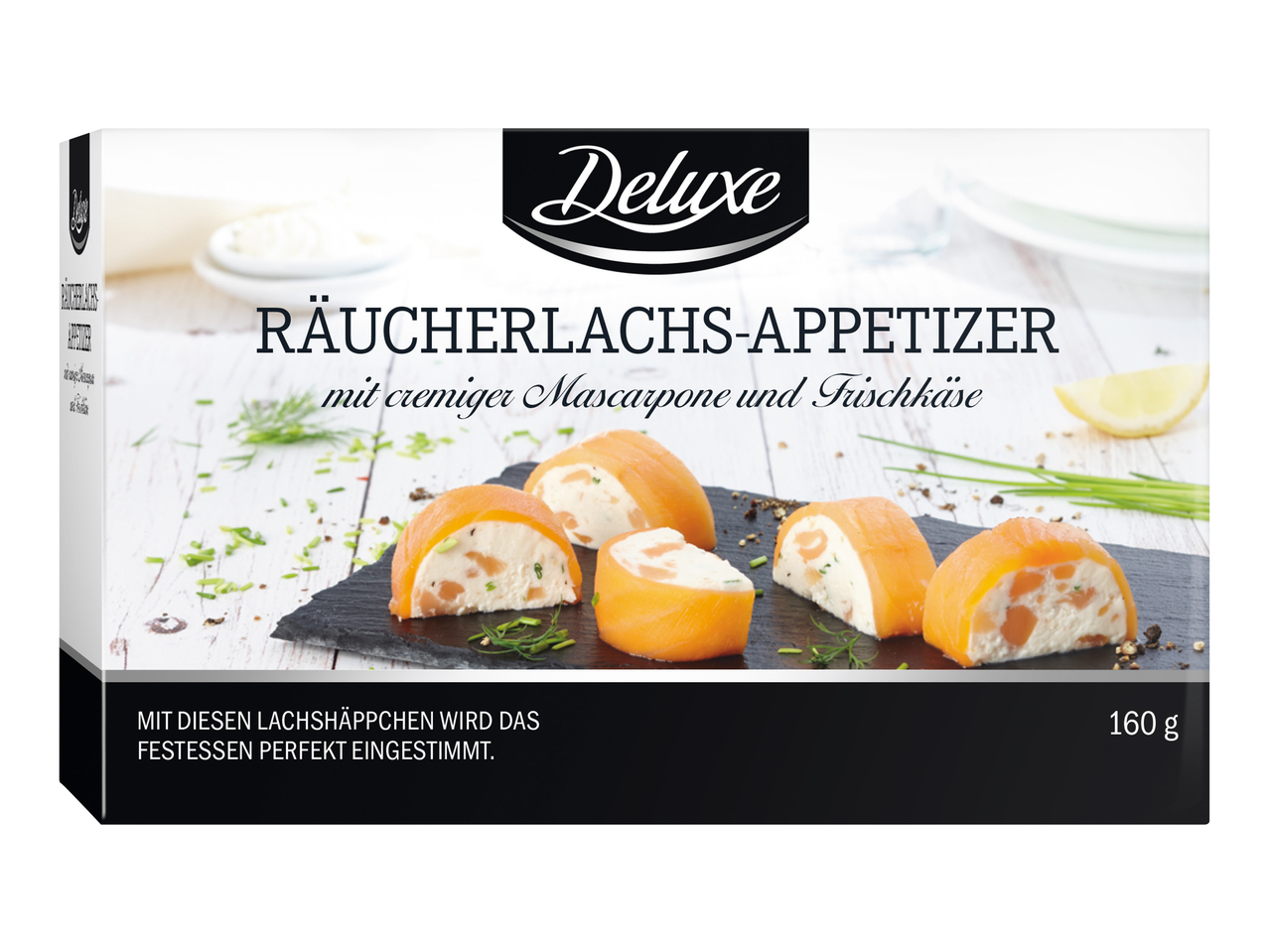 Räucherlachs-Appetizer