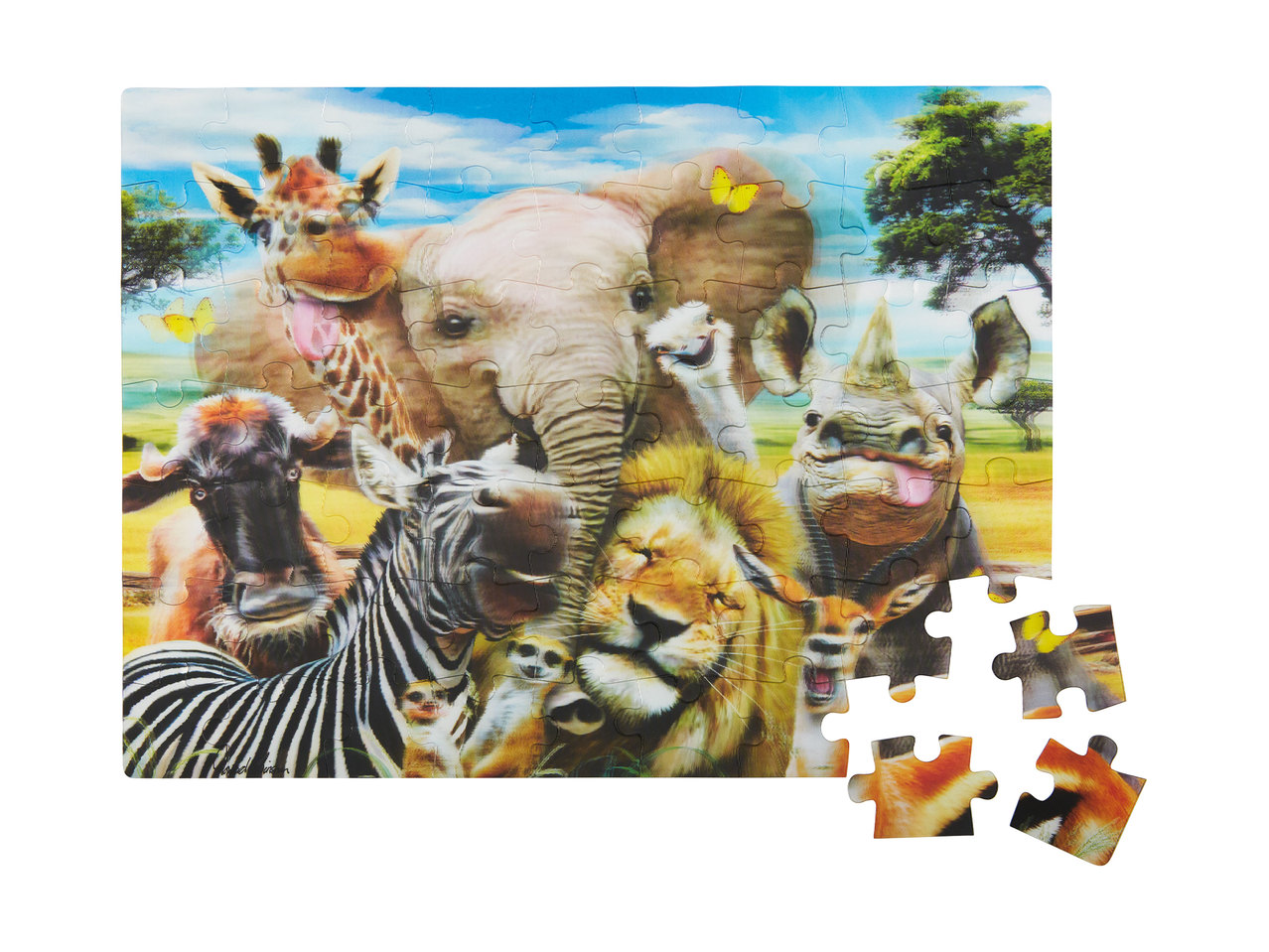 Playtive Junior 3D Animal Selfie Puzzle1