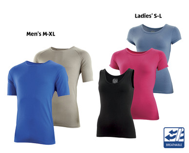 Men's/Ladies' Bamboo Vest/T-Shirts