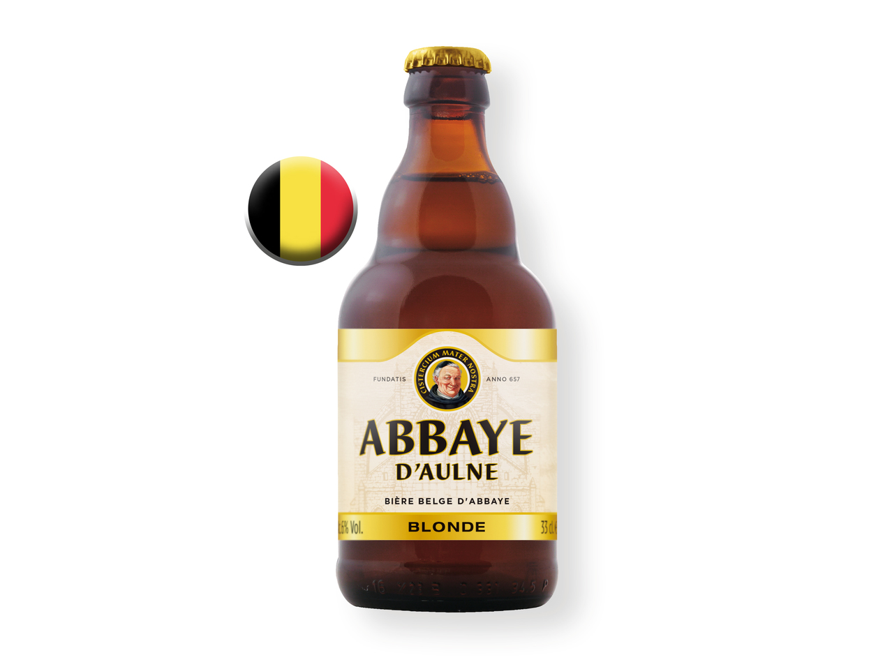 "Abbaye d'Aulne" Cerveza de abadía belga