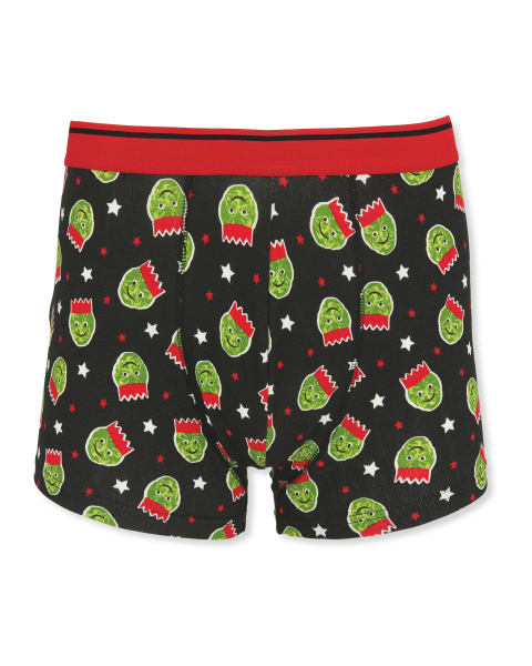 Brussel Sprout Print Hipster Boxers