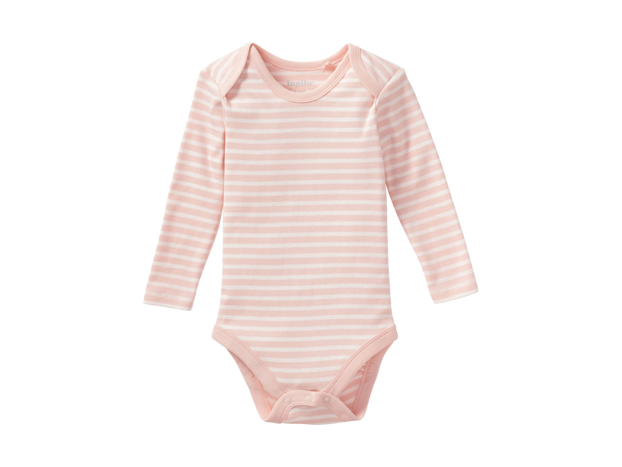 Lupilu Baby Girl's Long Sleeve Bodysuits1