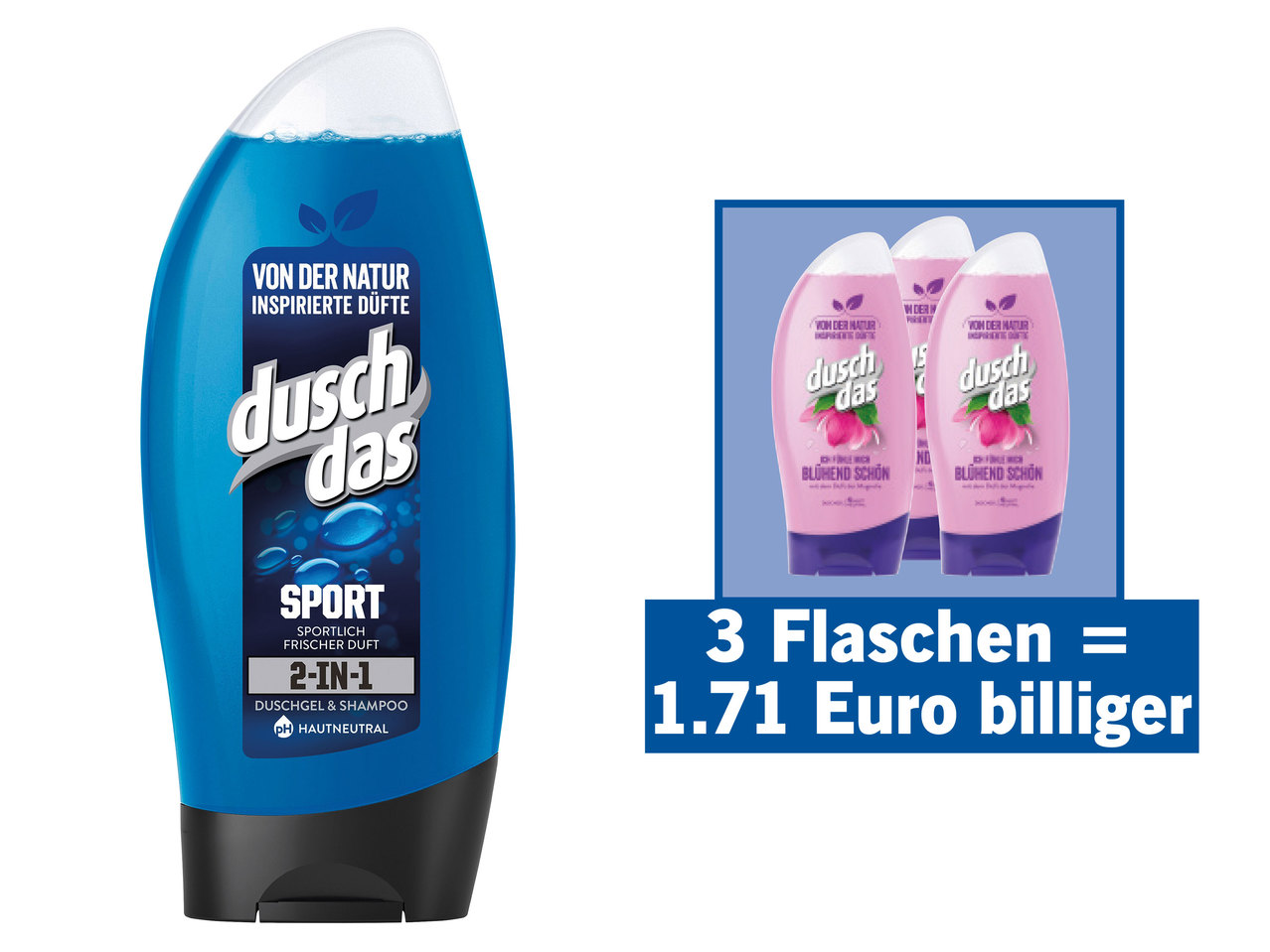 DUSCHDAS Duschgel/Duschgel & Shampoo
