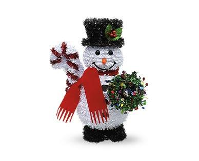 Merry Moments Holiday Tinsel Figurine