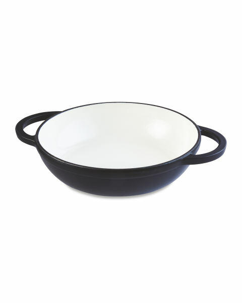 Black Shallow Casserole Dish 26cm