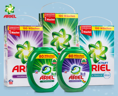 ARIEL Voll-/Colorwaschmittel Pulver/Pods