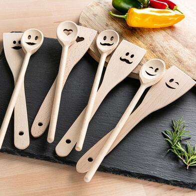 Cuillère en bois + spatule