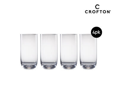 Tinted Glassware - Black or Clear