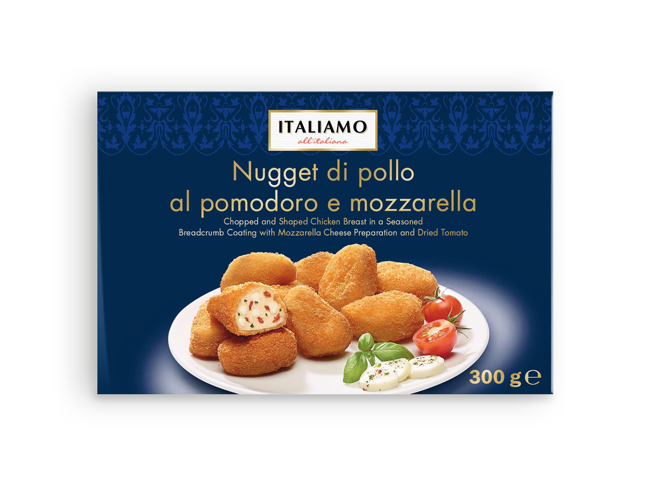 ITALIAMO(R) Nuggets de Frango Tomate e Mozzarella
