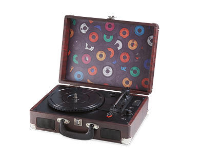 Turntable with Briefcase