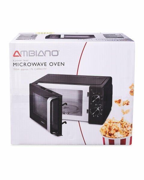 Ambiano Black Microwave Oven