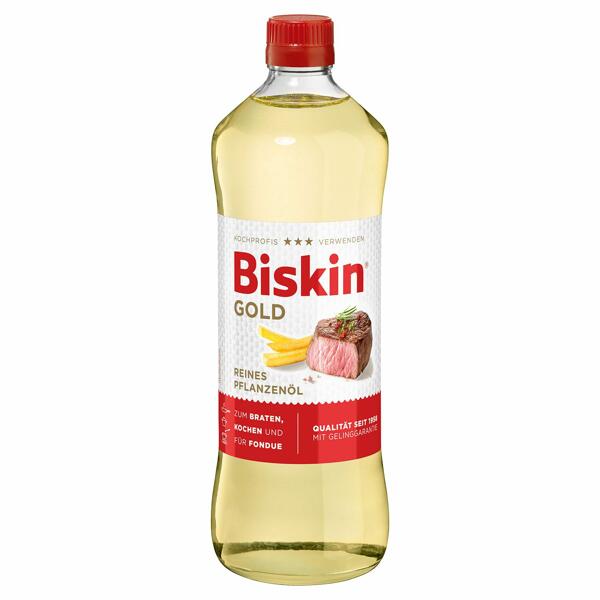 BISKIN(R) Gold Reines Pflanzenöl 750 ml