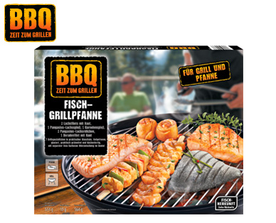BBQ Fisch-Grillpfanne
