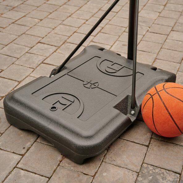 Basketbalkorf met staander