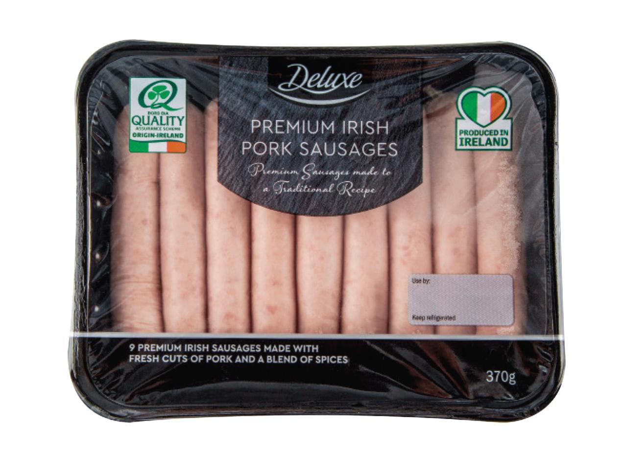DELUXE Premium Irish Pork Sausages