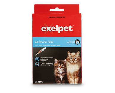 Exelpet All Wormer for Dogs and Cats