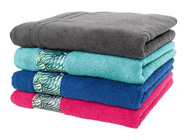 Bath Towel 70x140cm or Hand Towels 50x100cm, 2 pieces