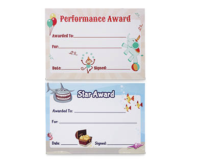 Reward Chart or Certificates 30pk