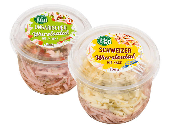 SELECT & GO Wurstsalat im Becher