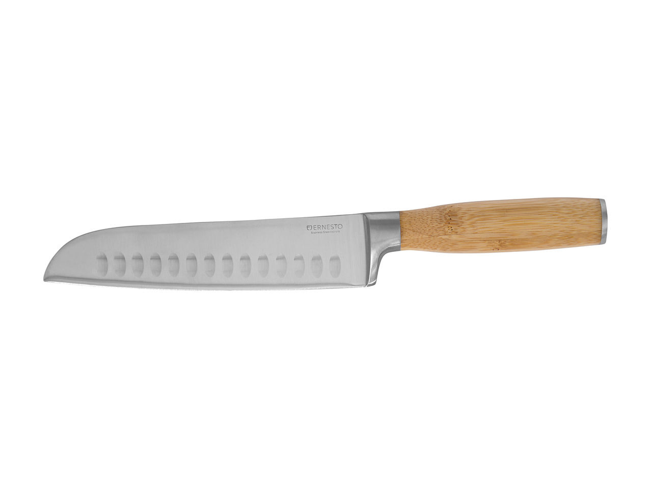 Couteau de cuisine avec manche en bambou