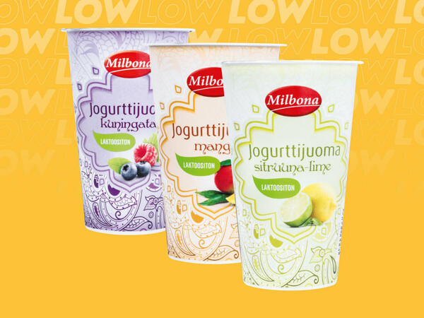 Milbona Laktoositon jogurttijuoma 5 kpl