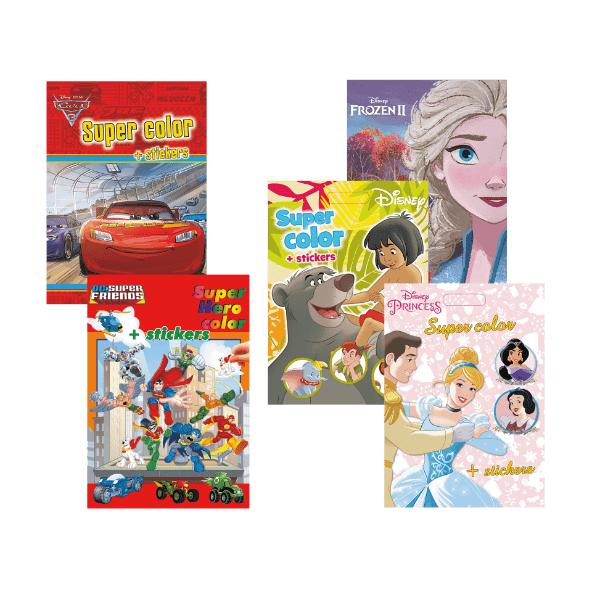 Disney kleurboek met stickers