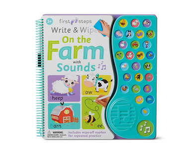 First Steps Write-and-Wipe Sound Books