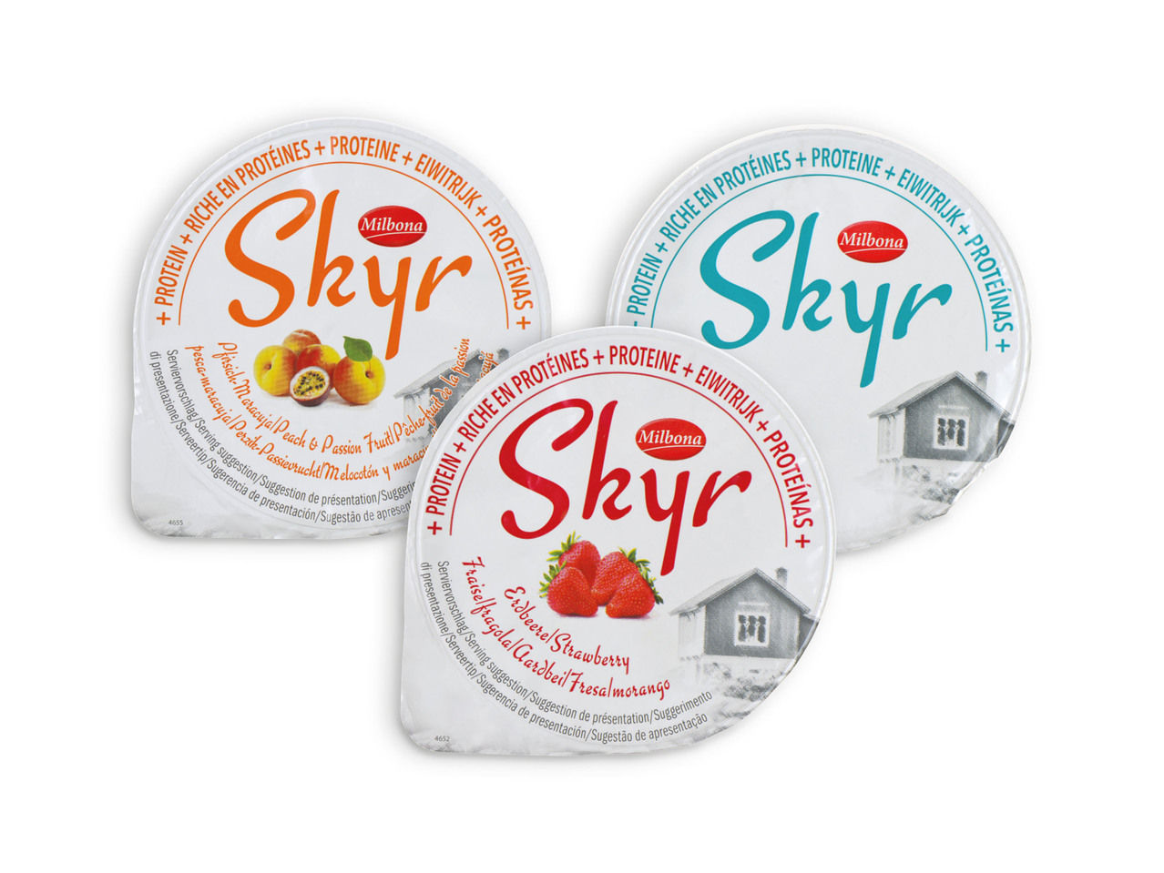 Iogurtes Skyr MILBONA(R)