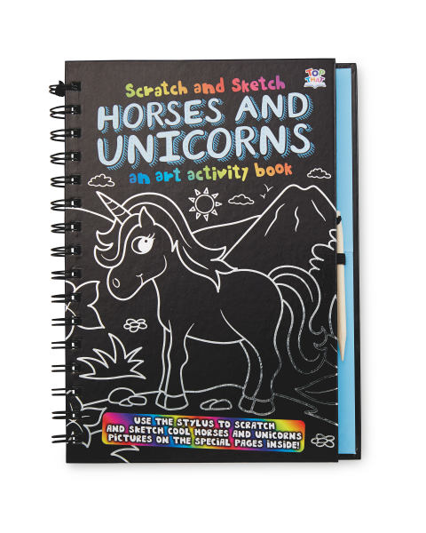 Horses & Unicorns Scratch & Sketch