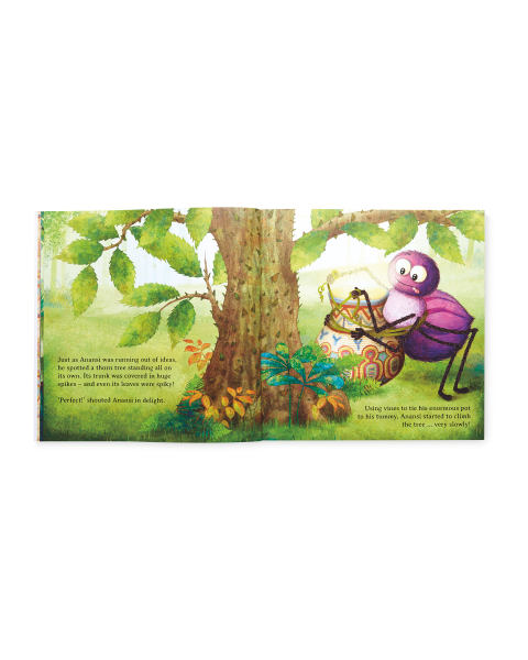 Alansi the Clever Spider Story Book