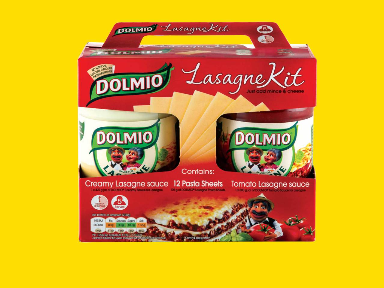DOLMIO(R) Lasagne Kit
