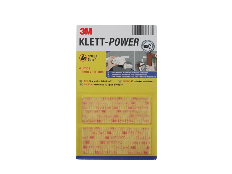 Pads auto-adhésifs Klett-Power