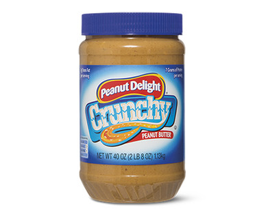 Peanut Delight Crunchy Peanut Butter 40 oz.