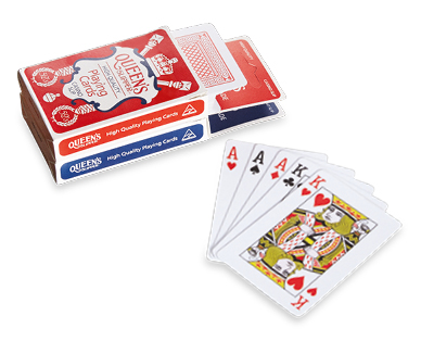 QUEEN'S SLIPPER PLAYING CARDS