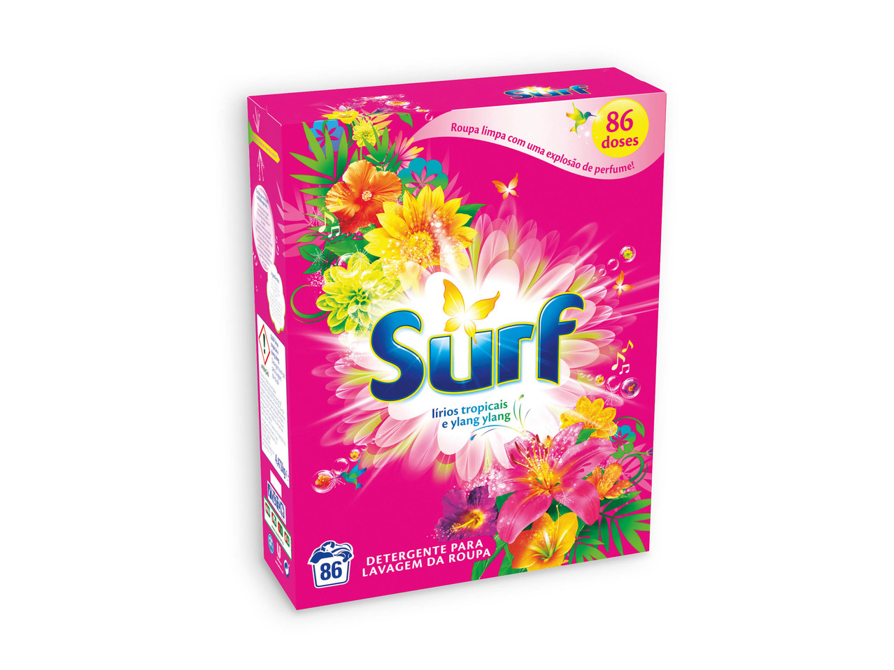 SURF(R) Detergente em Pó 86 Doses
