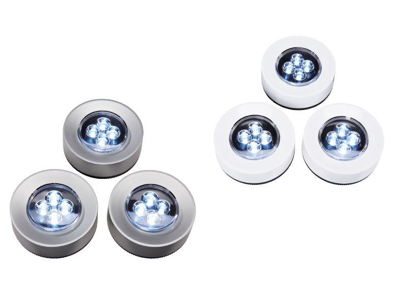 3 LED-onderbouwlampen