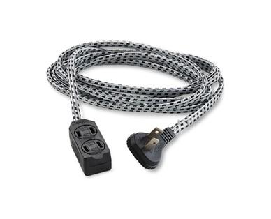Easy Home 9' Fabric Extension Cord