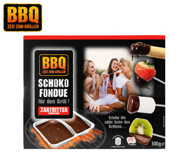 BBQ Schoko Fondue