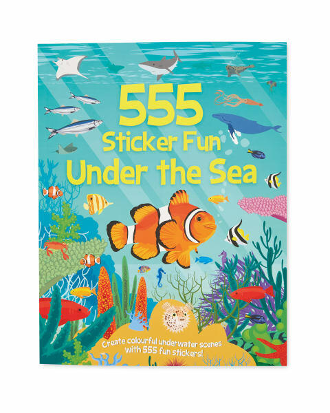 555 Under The Sea Sticker Fun Book