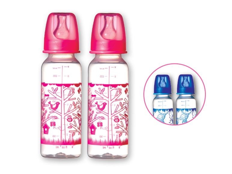 Tommee Tippee Decorated Twin Bottles