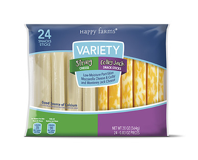 Happy Farms String Cheese/Snack Stick Variety Pack