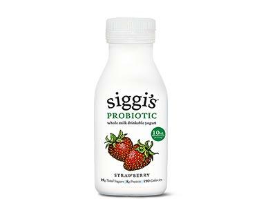 Siggi's Strawberry or Vanilla Drinkable Yogurt