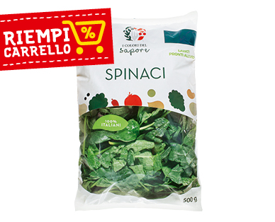 I COLORI DEL SAPORE Spinaci 500 g